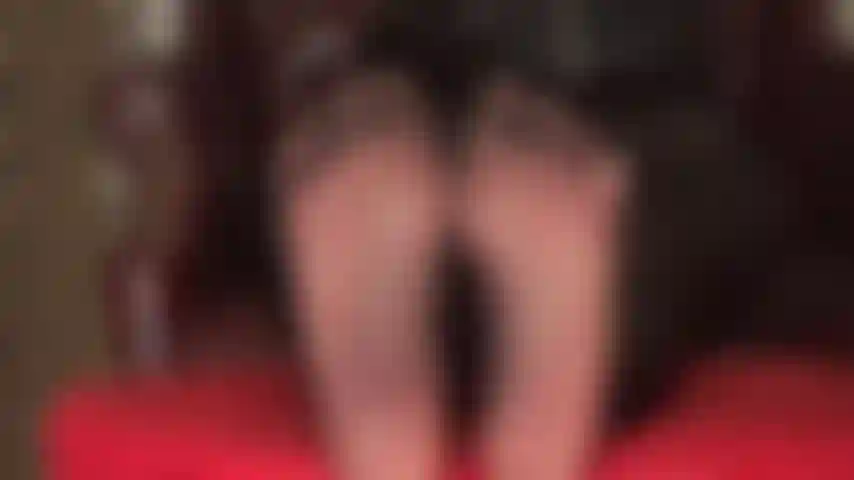 Mistress puts her nylon soles up so you can worship and inhale their wonderful aroma.