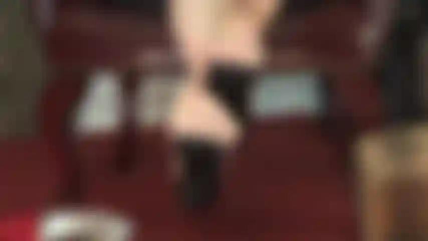 Toes wiggling in nude seamed pantyhose - the sheer toes on this pantyhose have your mouth watering while the sole is a solid black inviting to lick along.