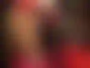 Red latex mini skirt, glossy pantyhose layers, white heels, bra and gloved handjob - enjoy this skimpy little hot rubber outfit while mistress teases your hard cock with latex gloves.