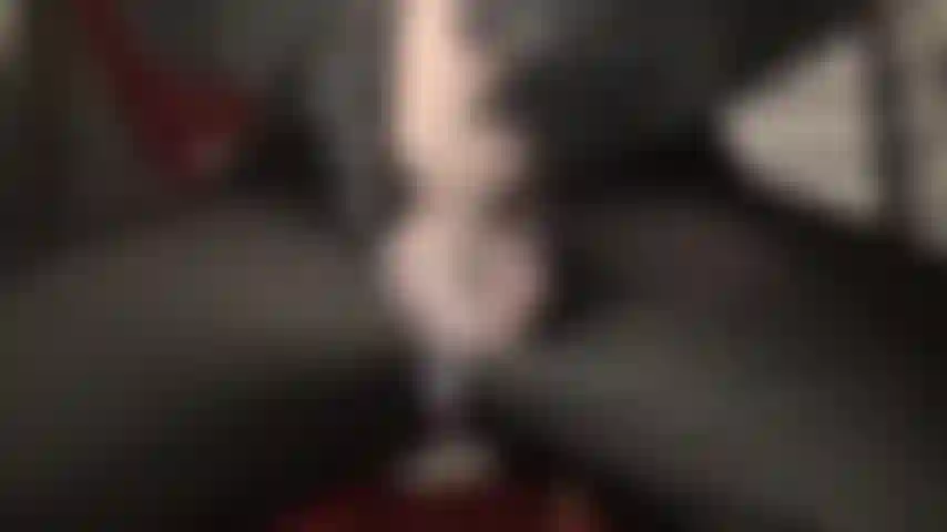 Thick white strapon and cleavage tease - mistress makes you cock hungry for that thick white meat.