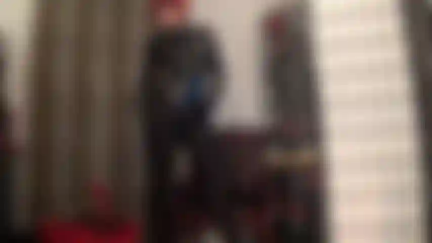 Mistress pairs shiny black lycra pantyhose with a black holographic bodysuit. One fine fetish outfit you will simply not be able to resist. You stroke yourself as the leather gloves tease her curves...