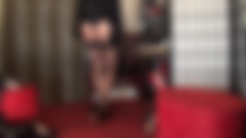 Stocking legs are your weakness - Mistress Vivian shows off her incredible long legs clad in nylon layers.