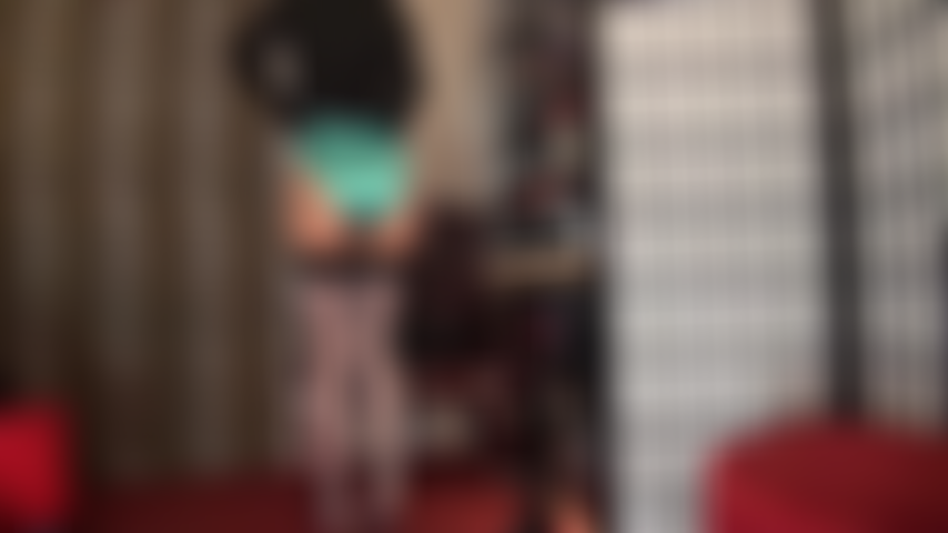 Cock whore needs a good hard pegging - Dressed in stockings, satin panties and gloves, Mistress Vivian has you begging for cock. Your mouth begins to water immediately watching her put on the big white Stryker strapon. Worship Mistress' cock!