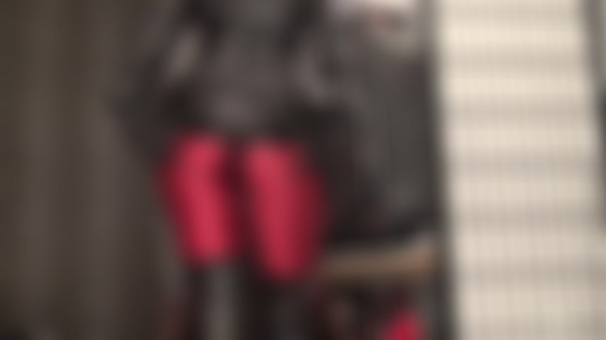 Ass worship in an incredible fetish outfit of red smooth and shiny spandex tights with pvc bodysuit, gloves and boots. Facesitting with tights up and down... Mistress has you cumming all over yourself as these tights come down to reveal her bare cheeks.