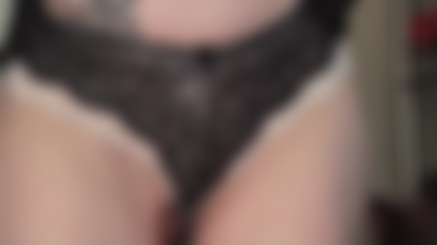 Pretty lace panty seduction - Mistress knows your desires... A view this intimate and sexy comes at a price.
