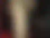 8 Inch strap-on between 2 pairs of pantyhose - mistress squeezes that big hard cock in between nylon layers to stroke it.