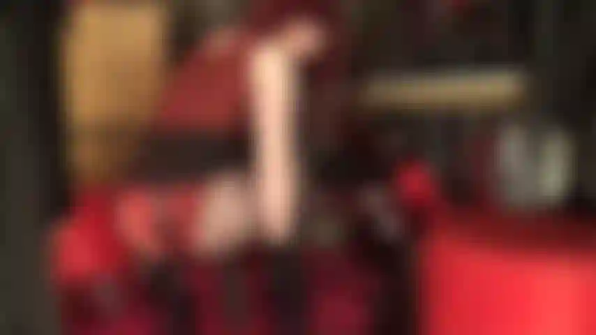 Mistress vivian, your nylon goddess, squats, thrusts and milks her massive black rubber cock. The long pantyhose clad legs look amazing, paired with extra tall platform heels.