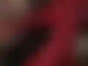 Seductive tongue tease and red heels stroking with red latex gloves.