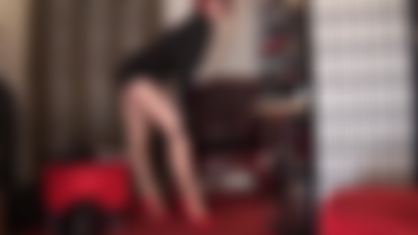 Your addiction to glossy tan pantyhose - There is no denying Mistress' shiny nylon legs get your dick throbbing like nothing else.