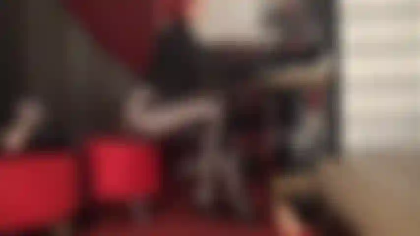 Admire mistress vivian's incredibly sexy high gloss curves in brown metallic spandex pantyhose.