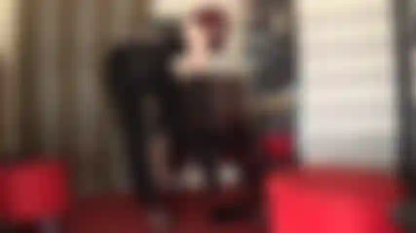 Sultry pantyhose curves, pvc and shiny ankle boots.