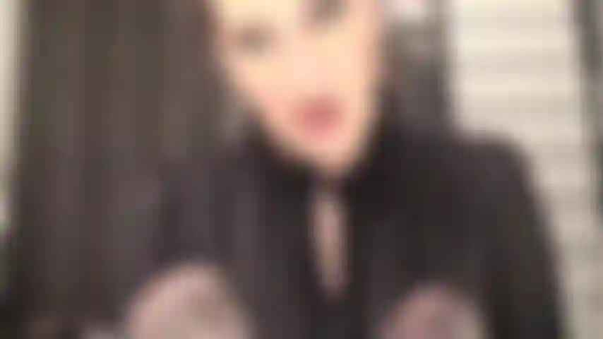 Mistress strokes two nylon covered meaty cocks... Such a tease for that little micro dicklet of yours, overpowered by 2 giant dicks.