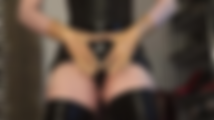FINDOM - So you want to get into these latex panties...
