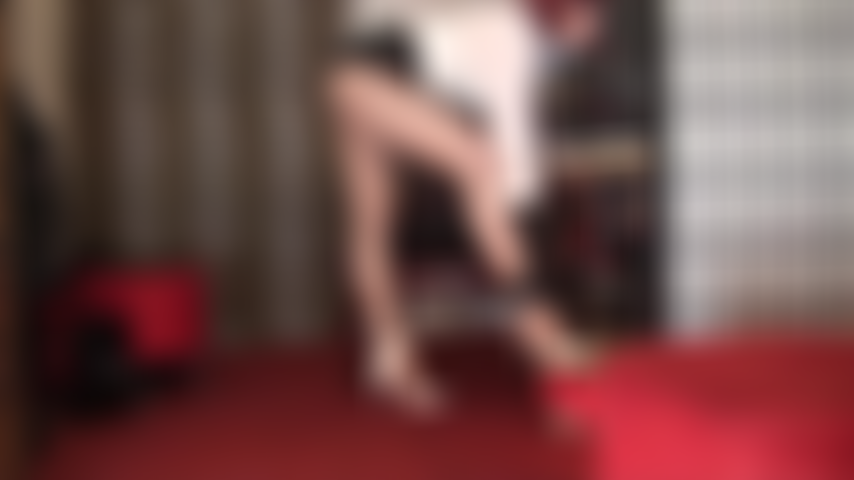 Mistress is ticking all your boxes with these shiny pantyhose and lycra shorts