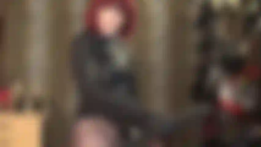 Leather goddess has her fun thrusting her massive black strap-on into your tight cock hungry fuckhole.