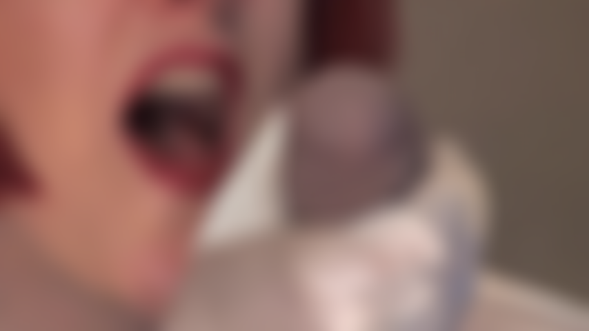 A small kiss, a little lick... Mistress Vivian entices you to have your first cock.