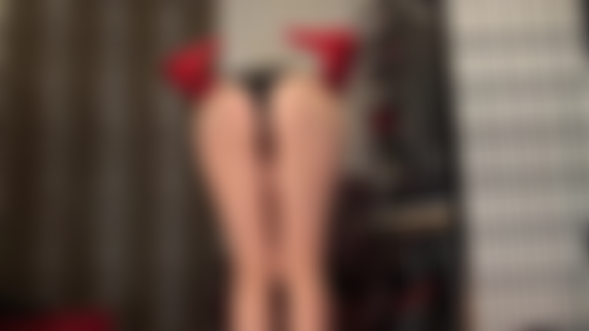 Pantyhose facesitting, satin tease - How badly do you want to have Mistress sit on your face while she takes control of your cock, balls and ass using her silky red satin gloves...?