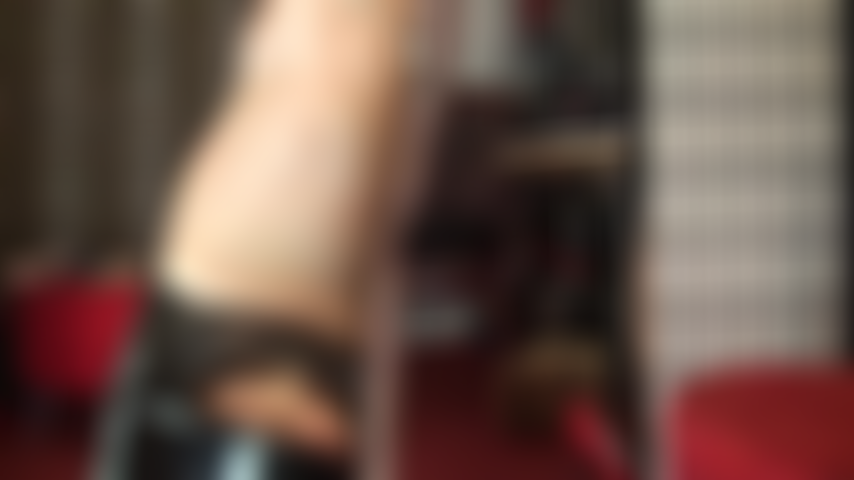 Locked up, weak and horny - Confronted with your new life in chastity, Mistress wears the keys on her anklet, your cock aching and dripping from its cage as she teases with her perfect long pantyhose legs and peeptoe heels.