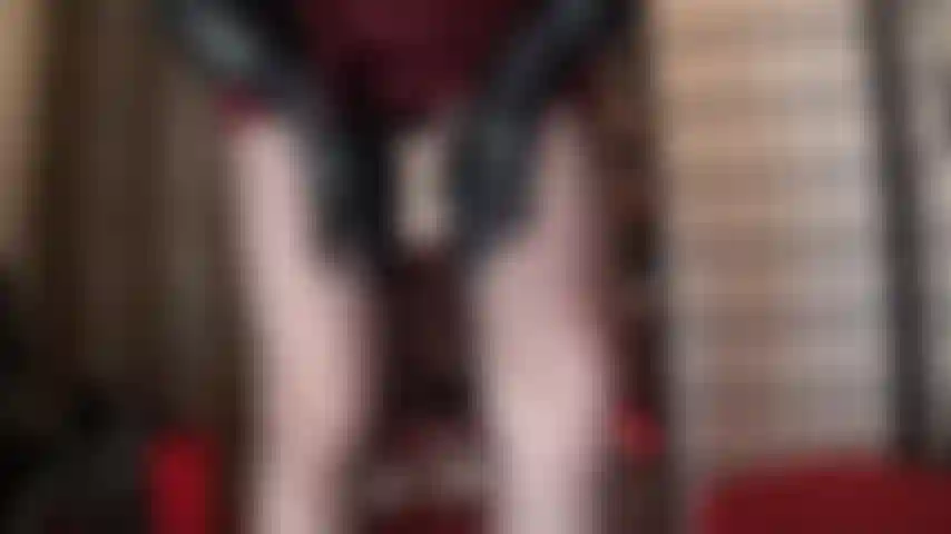 Dark brown sheer pantyhose tease - her control top pantyhose with 2 panty lines draw your attention to mistress' sexy ass and seductive thighs.