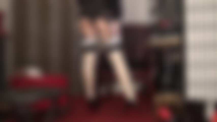 Gloved handjob in several sexy layers of stockings, white, glossy, lacy - These nylons and garters drive you wild. Mistress teases your cock so hard until you can no longer hold your cum.