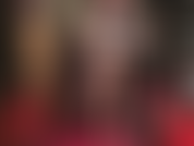 The seductress - slow sensual leg tease in lace top sheer black stockings.