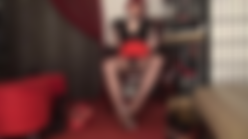 Pantyhose footjob and leather gloved handjob - Whether from the front, or reverse, you enjoy soft nylon soles milk the cum from your throbbing shaft. Mistress has you squirming as she touches your cock wth her leather gloves in between.