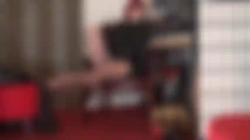 Slow sensual leg and foot tease in glossy coffee brown tights - mistress' crossed legs in pantyhose have your cock throbbing. Even more so as her legs open for a crotch tease.