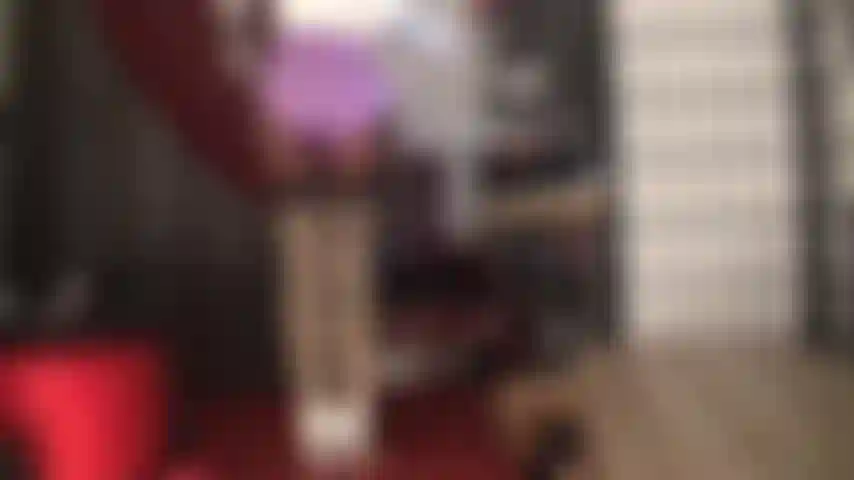 Girdle panties and shiny stockings tease - strappy white heels and white satin bodysuit with gloves complete the sensual look. Perhaps you'd like to stick your cock into the stocking tops..., Or rather kiss my ass?