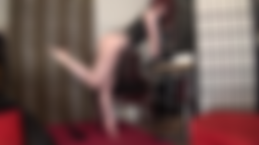 Bare legs, bare feet, bare ass - mistress shows off her strong and powerful legs and feet. Can you handle the slow tease?