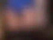 Mistress does ass worship best - facesitting in blue satin hot shorts, glossy brown pantyhose and tall shiny black boots.