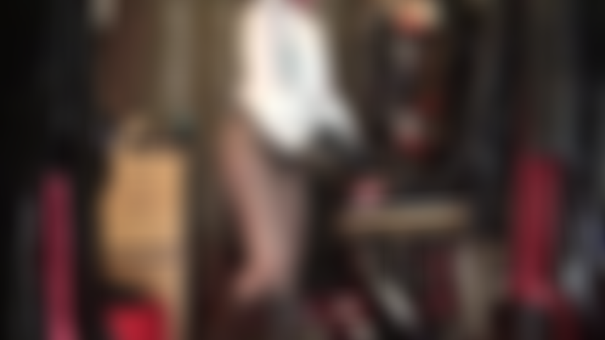 Panty lover - mistress vivian teases with two pairs of full back satin panties over hose, one soft pink, the second a vivid shiny red.