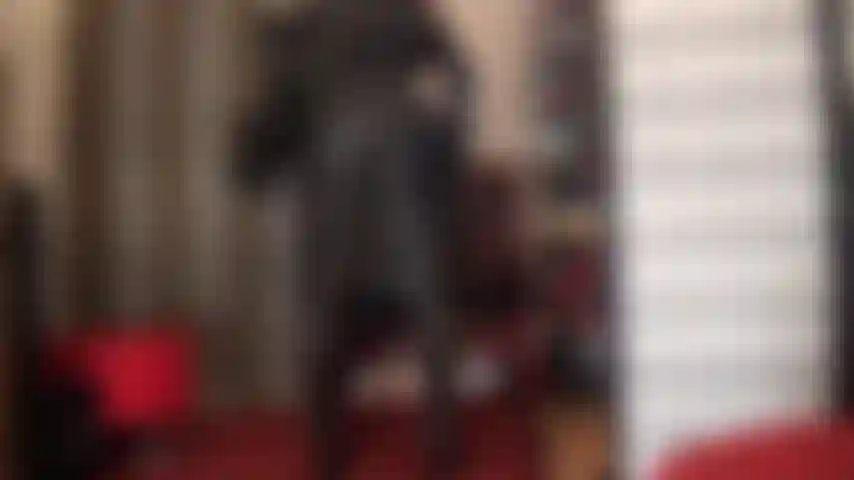 Leather and spit - my perfect round leather clad ass is your fetish, you want to rub your slave cock all over it until you cover it entirely in cum. Mistress demonstrates with spit what your cum load may look like.