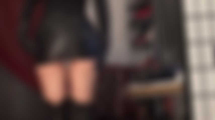 Jerk for my leather clad ass in tight black leather mini skirt. Taste the spit from my leather butt and my mouth. Hardly able to contain yourself at the upskirt views, Mistress grants you a look at her pantyhose butt to finish you off.