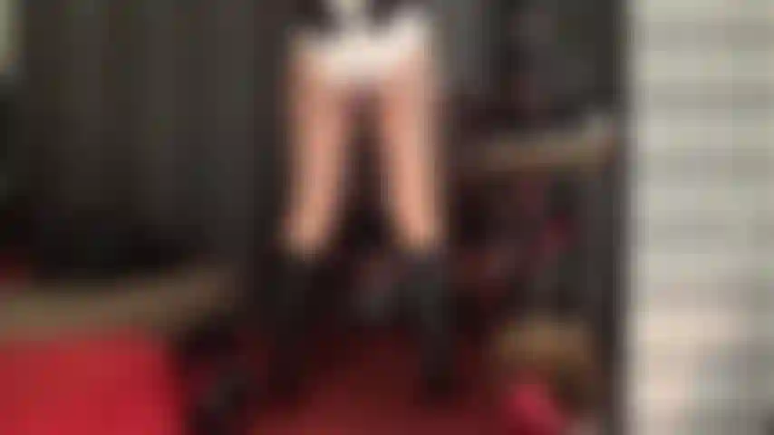 Addicted to white satin panties - mistress has your cock throbbing so hard teasing you in shiny white knickers.