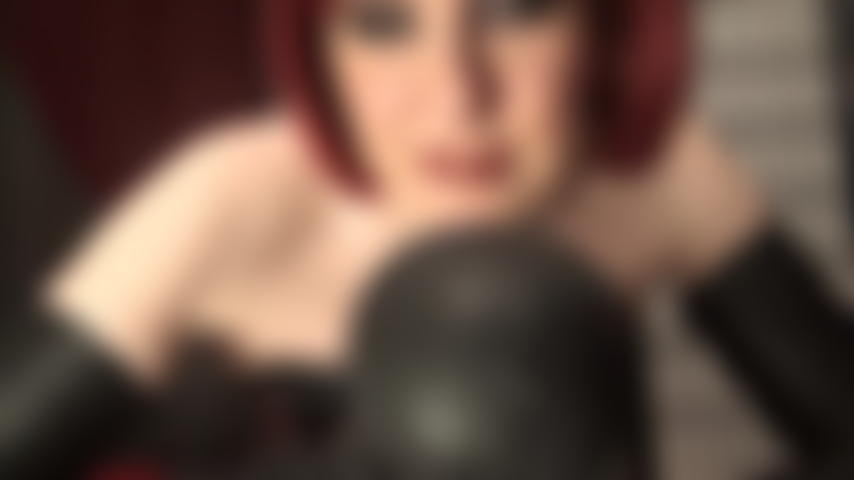 Mistress has your holes hungry for massive black dick - Once you've lubricated it with your pretty mouth, your leather Goddess will give you the whole length in your whore ass.