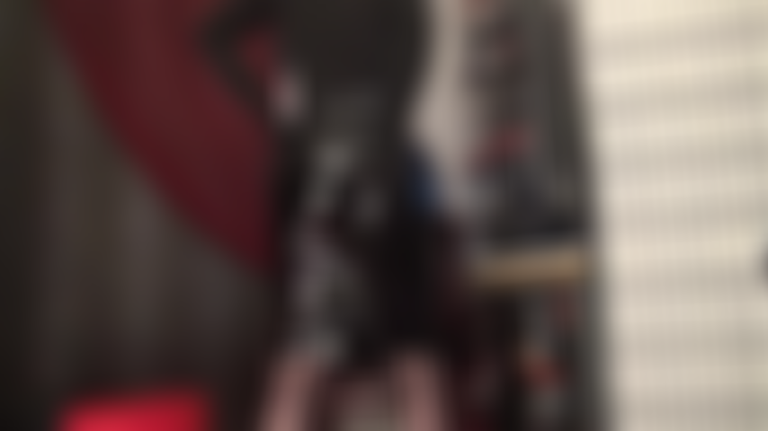 Pvc facesitting - mistress has you wanting her shiny ass on your face, taking your breath away.