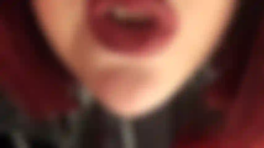 Drink mistress' tasty saliva.