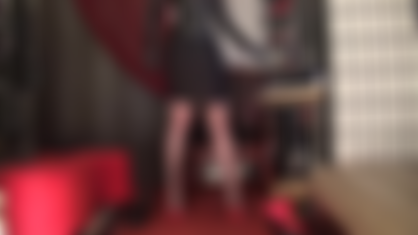 You look starving for cock - You are fond of Mistress' fat white cock. There is a huge  bulge under her skirt that has you drooling immediately. It is so tempting as it dangles between her legs and right in front of your face.