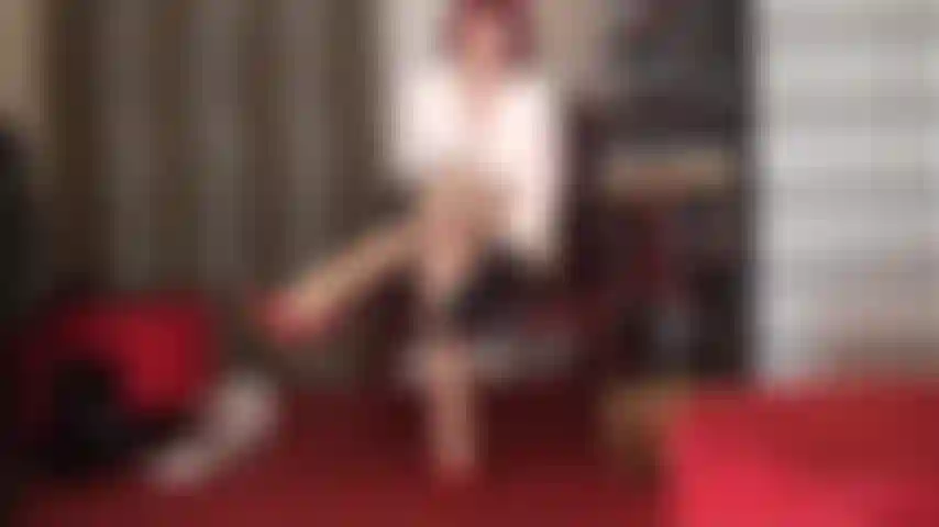 Shiny pantyhose leg tease, double crossed legs, sexy dangling and foot tease.