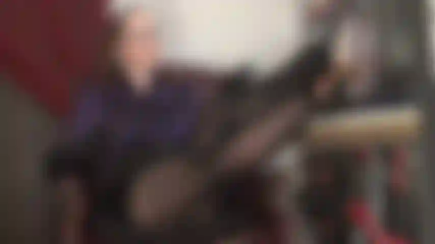 Your sexy boss, dressed in purple satin, is expecting you in her office immediately, legs up on her desk. You've been staring at my legs and feet every day for the past week. That bulge is a disgrace for my office. Here's your punishment.