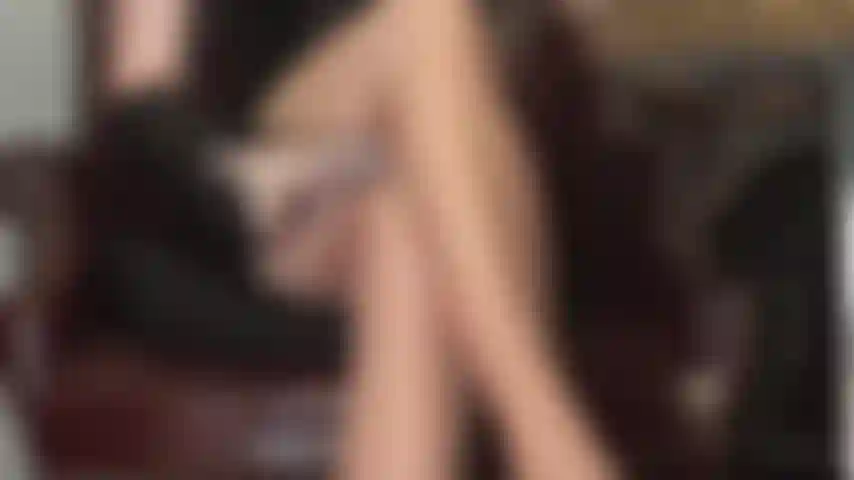 Fuck my legs, slave! - These silky soft tan pantyhose legs are so so enticing, this is the only sex you are going to get from now on. Fuck my crossed nylon legs.