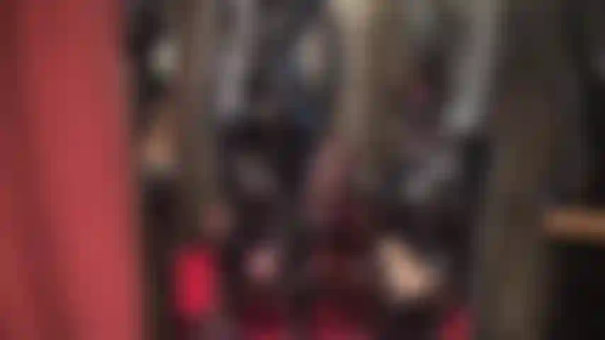 Shiny pvc mistress with huge white cock and overknees boots. Wouldn't you just love to receive a pegging and a throatfuck from this domina?!