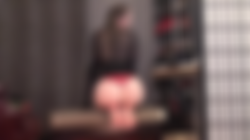 Bare foot and bare ass worship - Mistress' perfect pale skin curves from her toes to her round bottom.