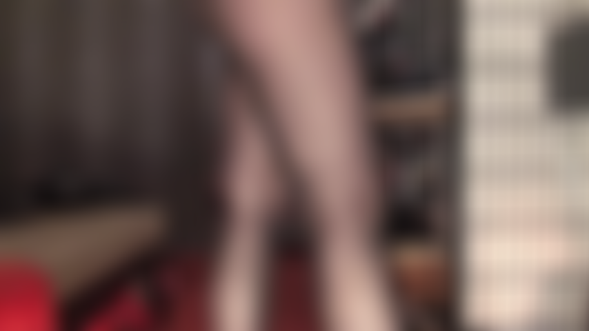 Seductive seamed stockings and garters with platform heels - These powerful legs deserve your full attention.