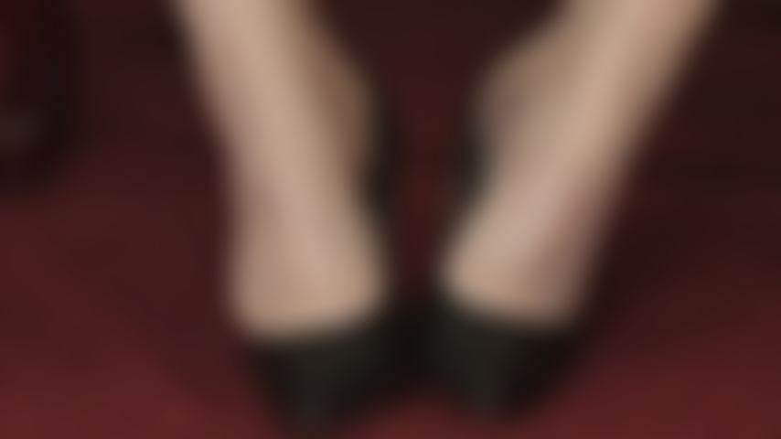 Sweaty pantyhose feet turn you on - your life as my foot slave involves worn leather shoes, stinky feet and moist nylons placed right under your nose while your slave cock is being milked mistress' heels and feet.