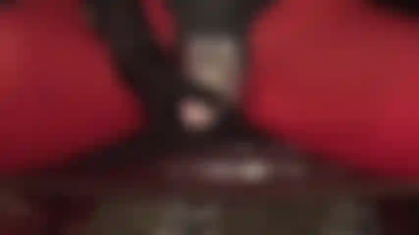 Closeup of mistress vivian stroking her big white stryker strap-on. Looks tasty, doesn't it?!