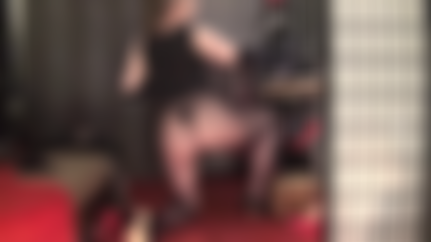 Sheer black pantyhose, a tiny thong, ass worship and a mean handjob - Mistress will not let go of your cock until she's satisfied with the amount of cum extracted, no matter how sensitive the tip may become.