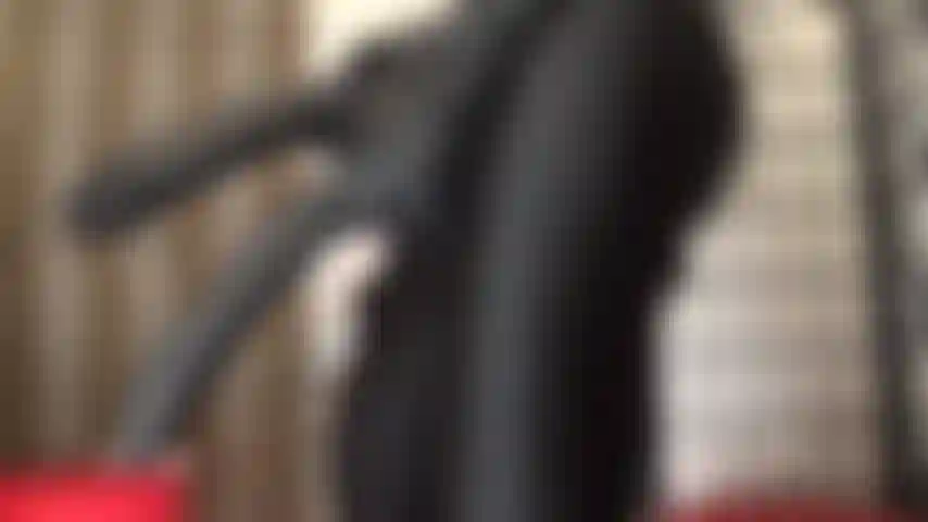 Mistress wears her two largest black strap-ons to really fill you up this time!