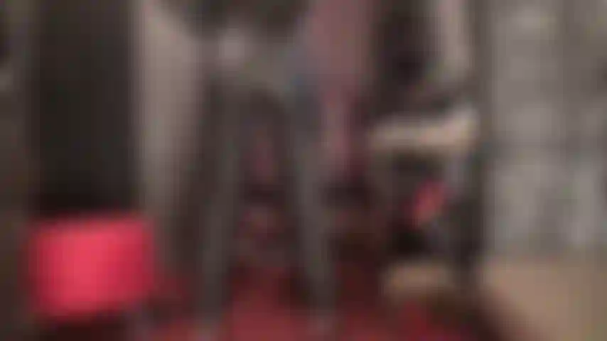 Leather pants fetish - jerk for mistress' perfect curves in tight leather trousers.