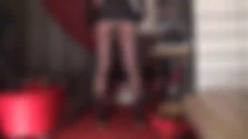 Luxurious patterned brown and gold satin panties - your goddess has you weak for these silky undies, teasing with upskirt views.